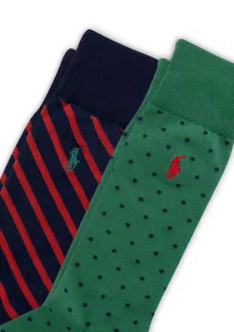 Dot Slack Socks - 2 Pack