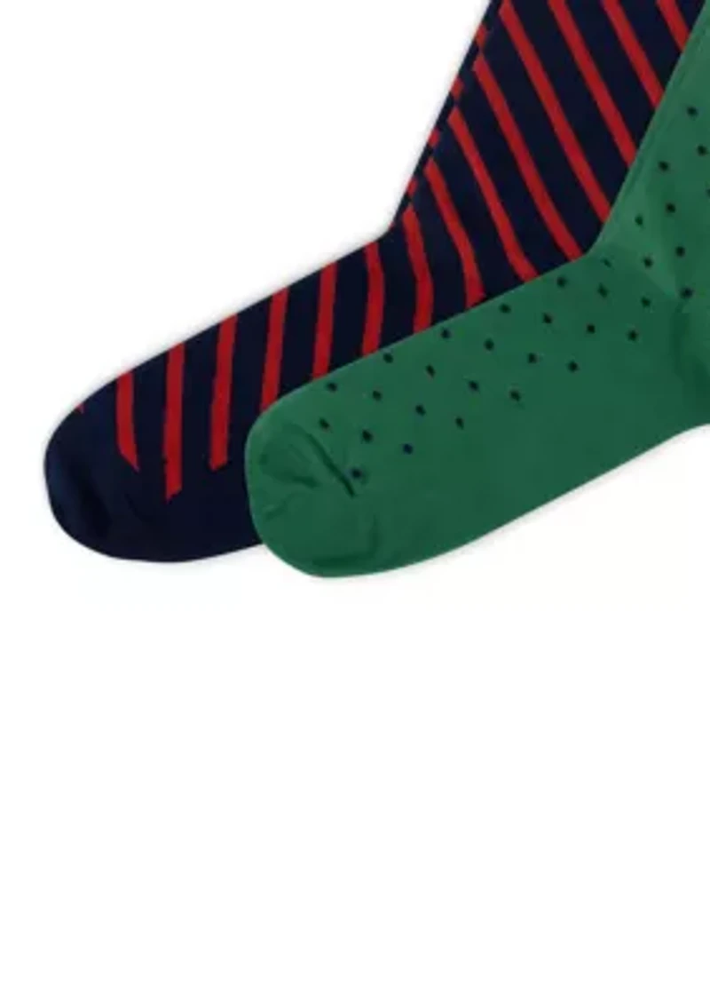 Dot Slack Socks - 2 Pack