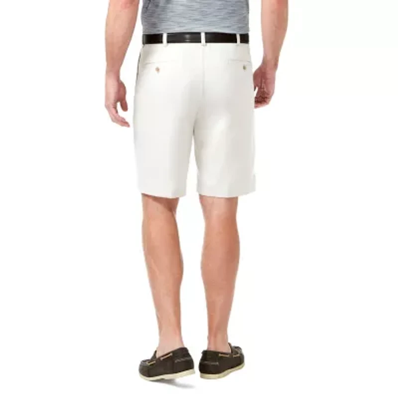 Haggar Cool 18 PRO Stretch Solid Pleat Front Shorts