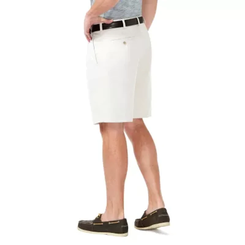 Haggar Cool 18 PRO Stretch Solid Pleat Front Shorts