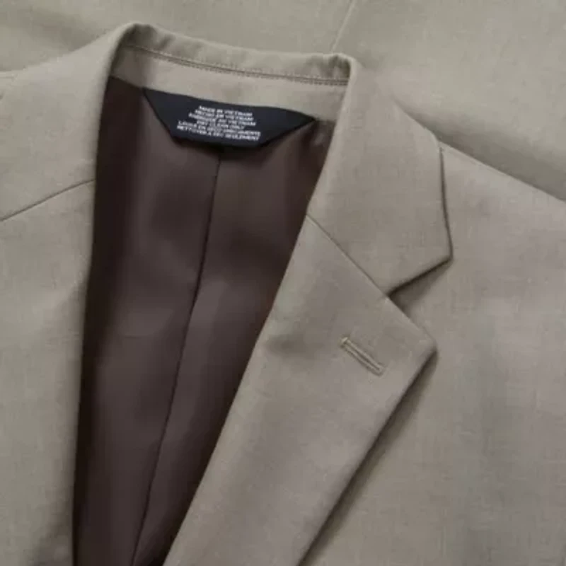 Men's Premium Stretch Classic Fit Flat Front Suit Separates Pant