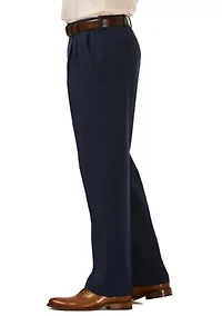 Cool 18 Pro Classic Fit Pleat Hidden Expandable Waistband Pants