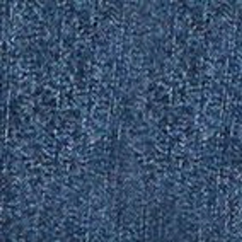 Stretch Denim Pleated Trousers
