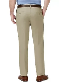 Cool 18® Pro Straight Fit Flat Front Heather Pant