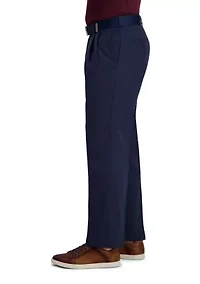 Men's Cool Right Performance Flex Straight Classic Fit Pleat Pants