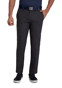 Haggar Cool Right Performance Flex Straight Fit Flat Front Pants