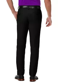 Slim Fit Premium Flex Waistband Flat Front Pants