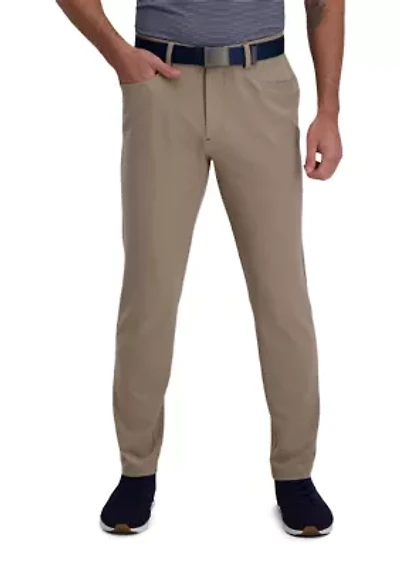 The Active Series Slim Fit Flat Front 5-Pocket Tech Pants