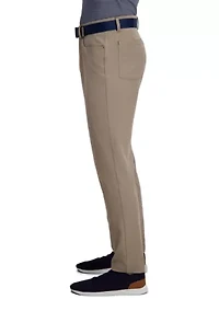 The Active Series Slim Fit Flat Front 5-Pocket Tech Pants