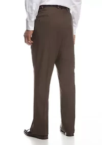Big & Tall Cool 18 PRO Classic Fit Flat Front Pants