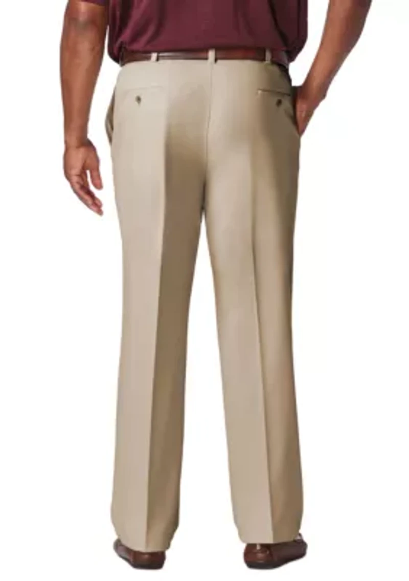 Big & Tall Cool 18 PRO Classic Fit Pleated Pants