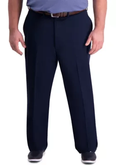 Big & Tall Premium Comfort Classic Fit Flat Front Khaki Pants