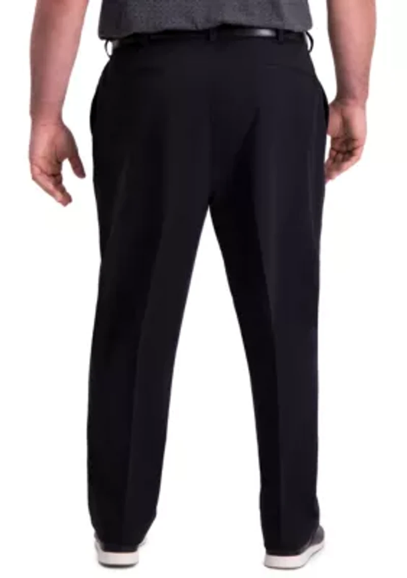 Big & Tall Premium Comfort Classic Fit Flat Front Khaki Pants