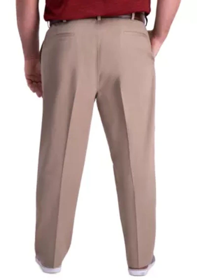 Big & Tall Premium Comfort Classic Fit Flat Front Khaki Pants