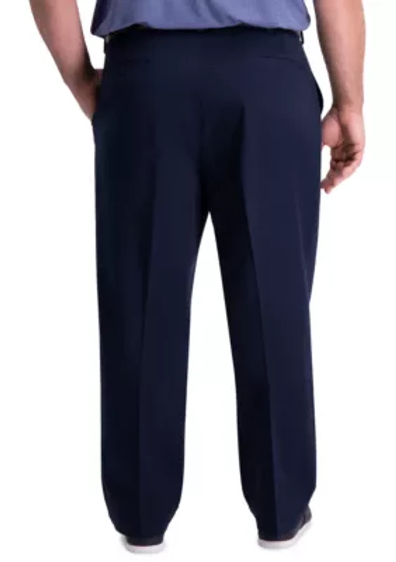 Big & Tall Premium Comfort Classic Fit Flat Front Khaki Pants