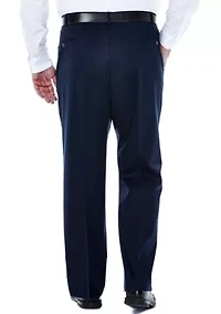 Big & Tall Premium No Iron Classic Fit Pleat Front Khaki Pants