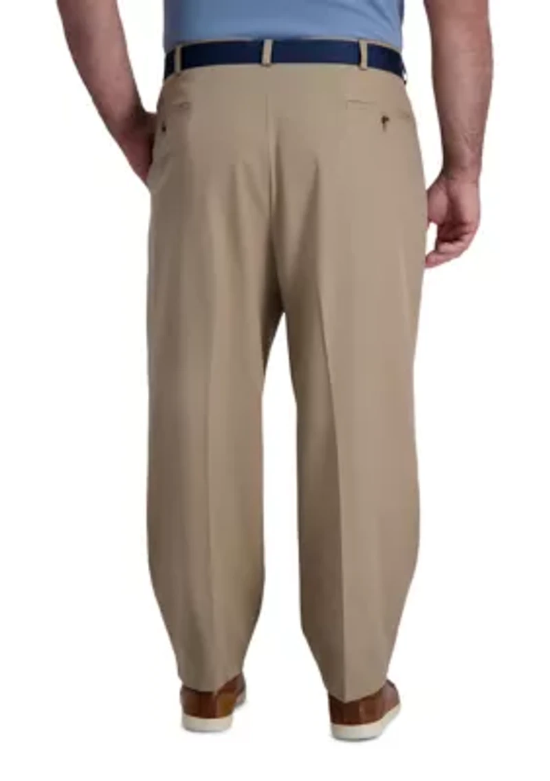 Cool Right® Big & Tall Classic Pleat Front Pant