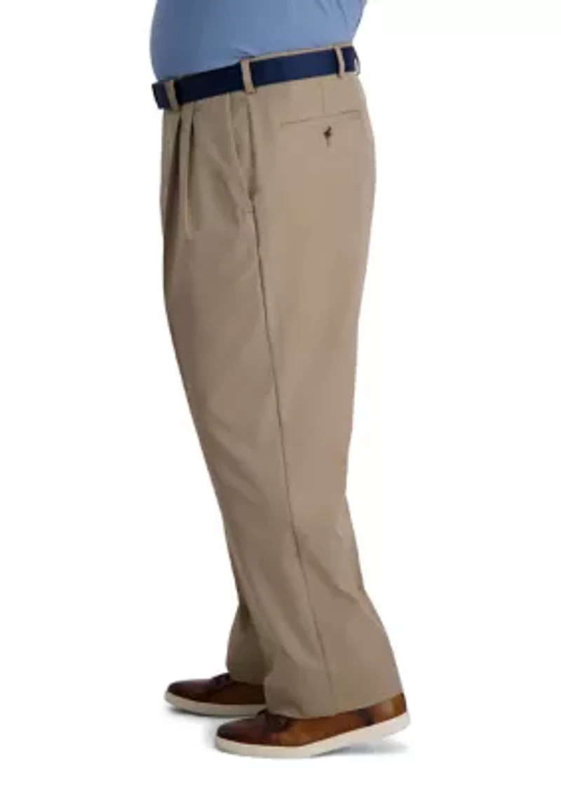 Cool Right® Big & Tall Classic Pleat Front Pant