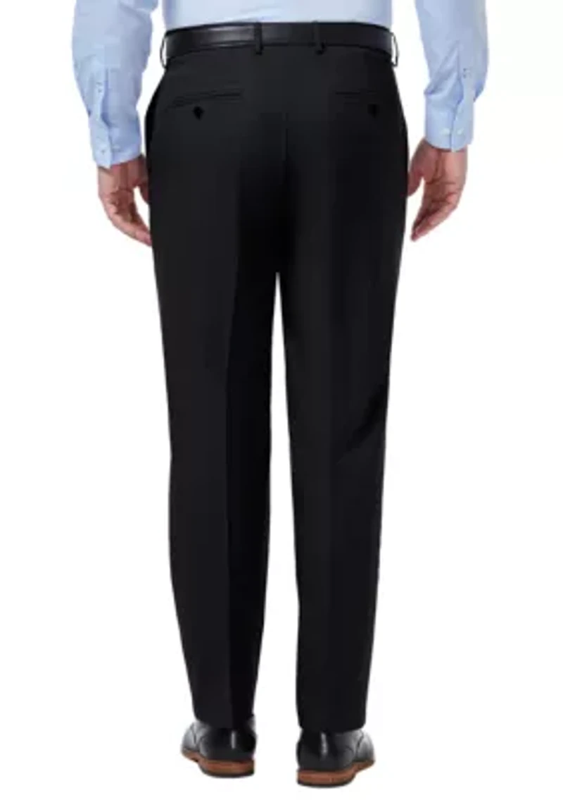 Premium Comfort Fit Flat Front Dress Pants