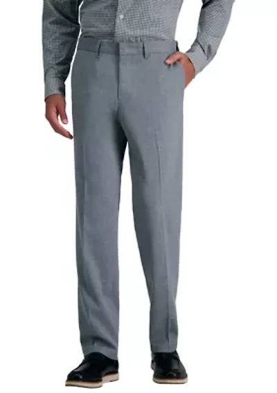 J.M. Haggar™ Straight Fit Flat Front Stretch Dress Pant