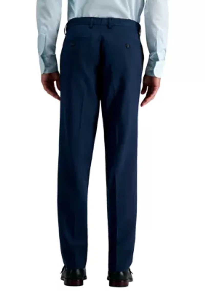 J.M. Haggar™ Straight Fit Flat Front Stretch Dress Pant