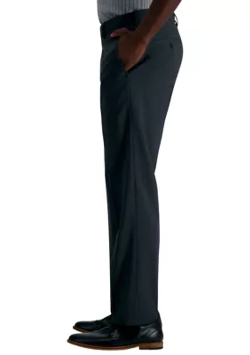 J.M. Haggar™ Straight Fit Flat Front Stretch Dress Pant
