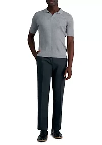 J.M. Haggar™ Straight Fit Flat Front Stretch Dress Pant