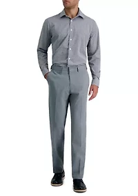 J.M. Haggar™ Straight Fit Flat Front Stretch Dress Pant