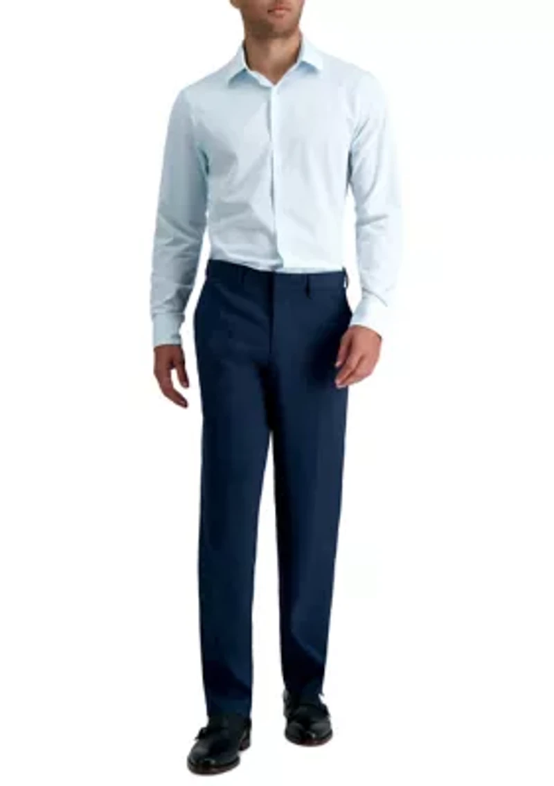 J.M. Haggar™ Straight Fit Flat Front Stretch Dress Pant