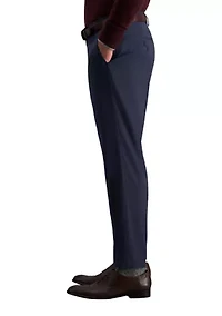 Straight Fit Flat Front Dress Pants