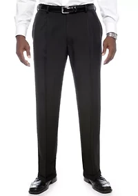 Big & Tall eCLo™ Stria Classic-Fit Pleated Dress Pants