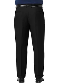 Big & Tall Premium Comfort 4-Way Stretch Classic Fit Pleat Dress Pants