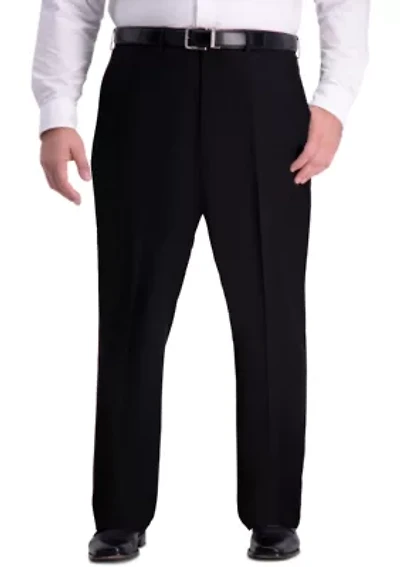 Big & Tall 4 Way Stretch Classic Fit Flat Front Dress Pants