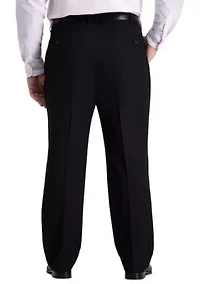 Big & Tall 4 Way Stretch Classic Fit Flat Front Dress Pants