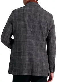 Men's Tailored Fit Glen Plaid Sportcoat