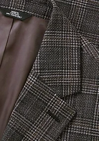 Men's Tailored Fit Glen Plaid Sportcoat