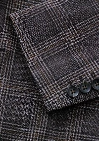 Men's Tailored Fit Glen Plaid Sportcoat