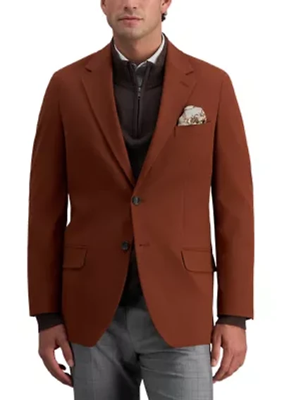 Men's Tailored Fit Heather Twill Sport Coat