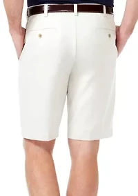 Haggar Cool 18 PRO Stretch Solid Flat Front Shorts