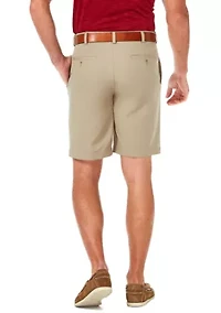 Haggar Cool 18 PRO Stretch Solid Flat Front Shorts