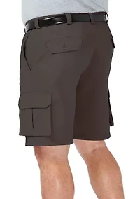 Big & Tall Comfort Stretch Cargo Shorts