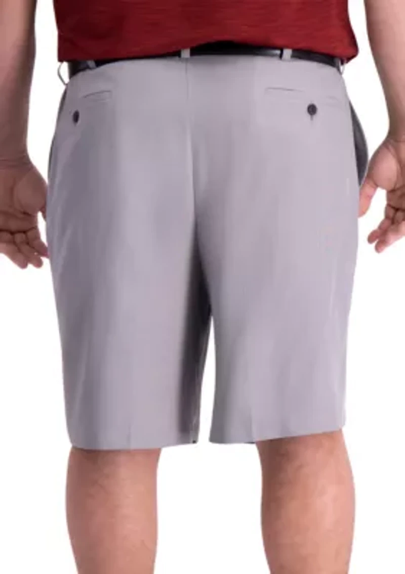 Big & Tall Cool  18 Pro Oxford Flat Front Shorts