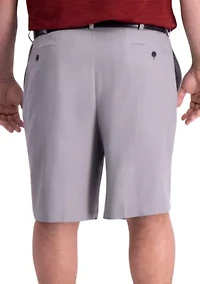 Big & Tall Cool  18 Pro Oxford Flat Front Shorts
