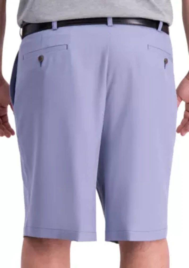 Big & Tall Cool  18 Pro Oxford Flat Front Shorts