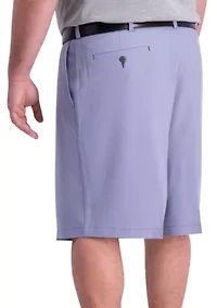 Big & Tall Cool  18 Pro Oxford Flat Front Shorts