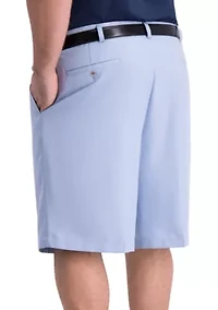 Big & Tall Cool  18 Pro Oxford Flat Front Shorts