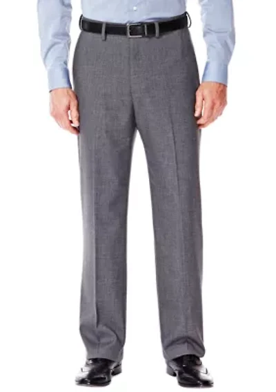 Men's Premium Stretch Classic Fit Flat Front Suit Separates Pant