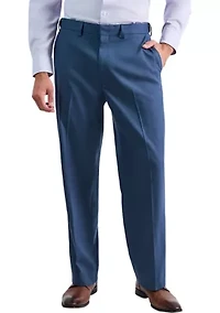 Men's Premium Stretch Classic Fit Flat Front Suit Separates Pant