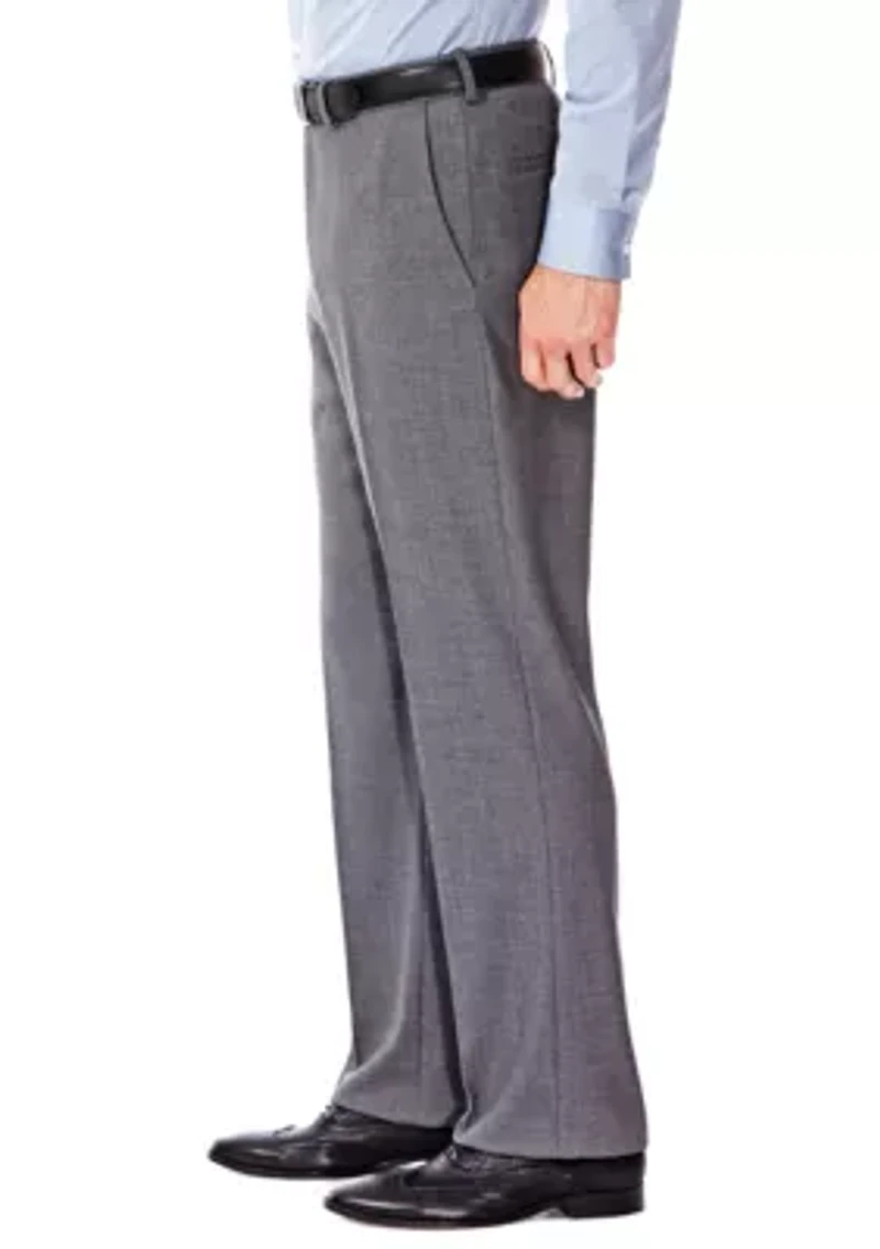 Men's Premium Stretch Classic Fit Flat Front Suit Separates Pant