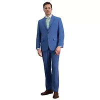 Men's Premium Stretch Classic Fit Flat Front Suit Separates Pant